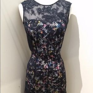 Erdem lace and floral dress